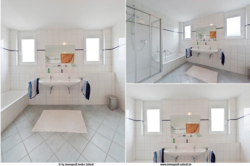 Bad im 1. OG Reihenendhaus Seeheim-Jugenheim