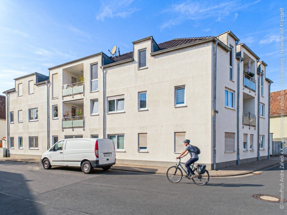 Hausansicht 6-FH Erdgeschosswohnung Pfungstadt