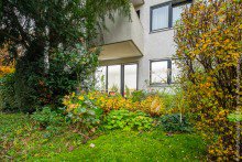 Blick Terrasse+Garten 5-Zimmer-ETW mit Terrasse in Darmstadt an der Mathildenh�he