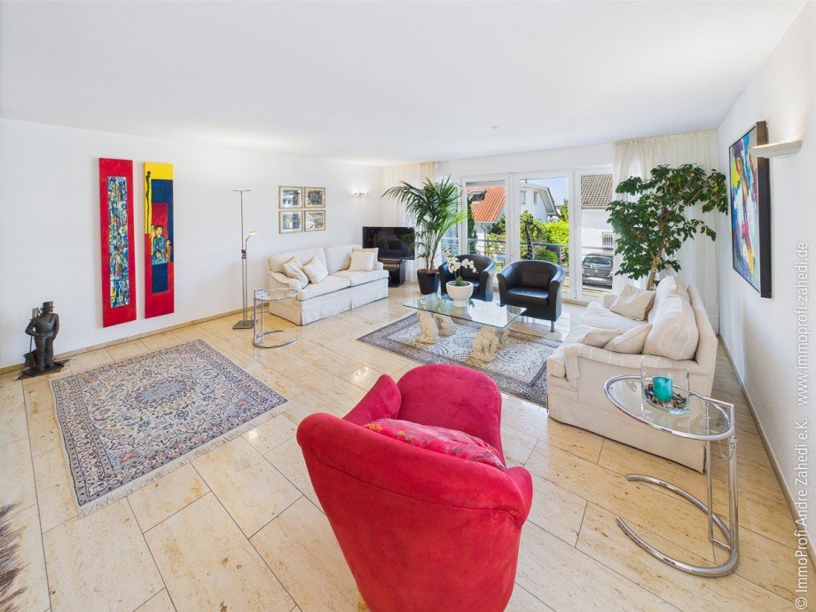 Wohnzimmer Doppelhaush�lfte Seeheim-Jugenheim