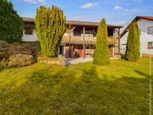 Blick vom Garten Freistehendes Einfamilienhaus mit gro�em Sonnengarten