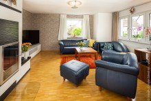 Wohnzimmer Charmantes freistehendes Einfamilienhaus in Ro�dorf +VERKAUFT+