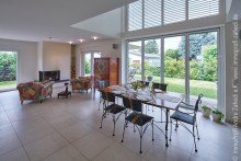 Wohn-Essbereich + Kamin Exklusives freistehendes Einfamilienhaus +VERKAUFT+