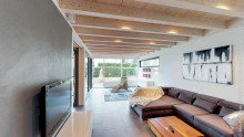 Wohnzimmer Freistehendes Traumhaus in M�hltal +VERKAUFT+