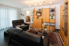 Wohnzimmer 4-Zimmer-ETW mit Loggia in Darmstadt-Kranichstein