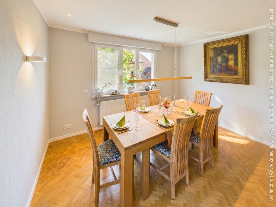 Esszimmer Maisonettewohnung Darmstadt
