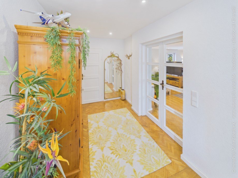 Diele im 1. OG Maisonettewohnung Darmstadt