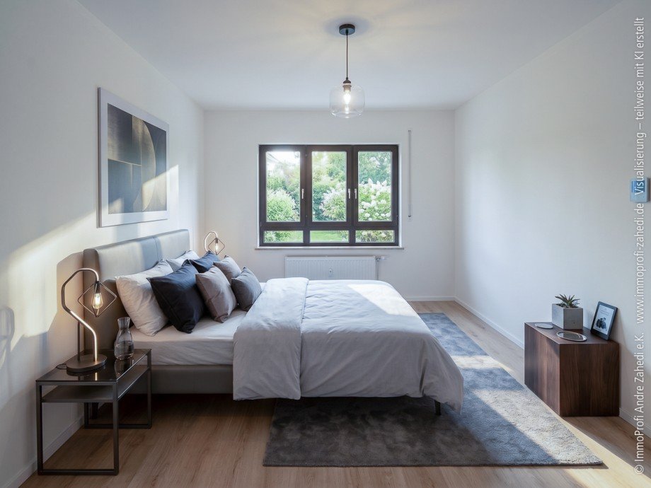 Schlafzimmer Etagenwohnung Pfungstadt