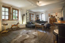 Wohnzimmer Fortshaus Hofreite Forsthaus-Ensemble im Odenwald +VERKAUFT+