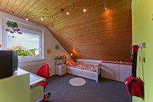 Kinderzimmer im DG Familienfreundliches Reihenendhaus in Pfungstadt +VERKAUFT+
