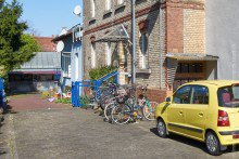 Hauseingang 6-Familienhaus in Darmstadt-Martinsviertel +VERKAUFT+