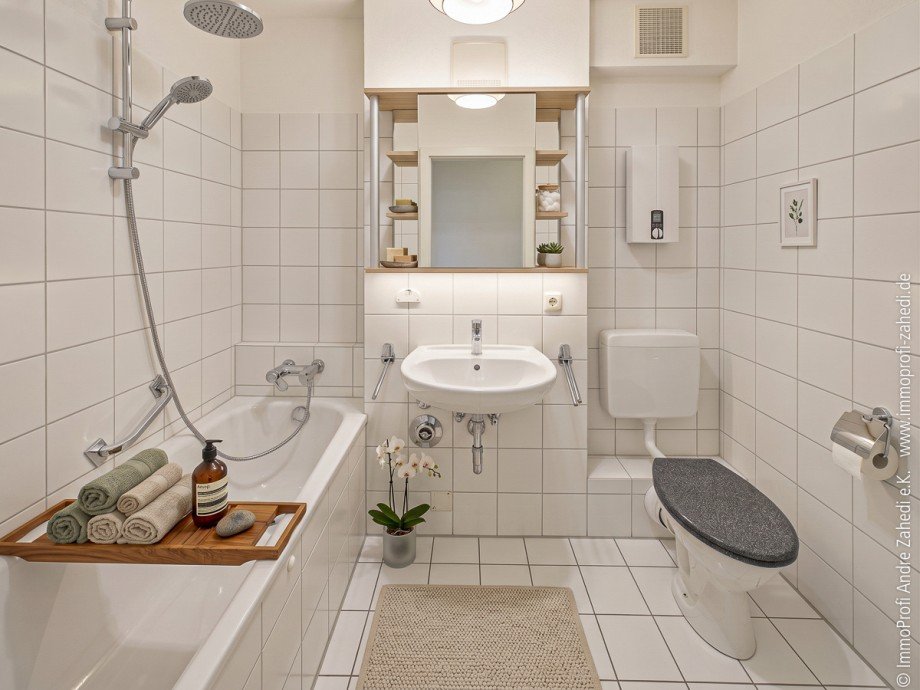 Badezimmer Etagenwohnung Darmstadt / Kranichstein