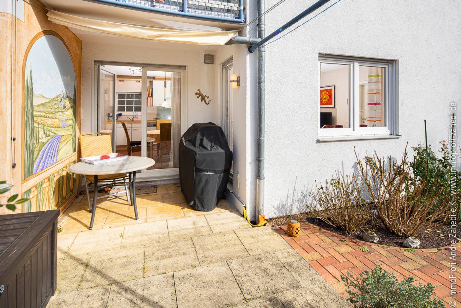 Sonnenterrasse Erdgeschosswohnung Darmstadt