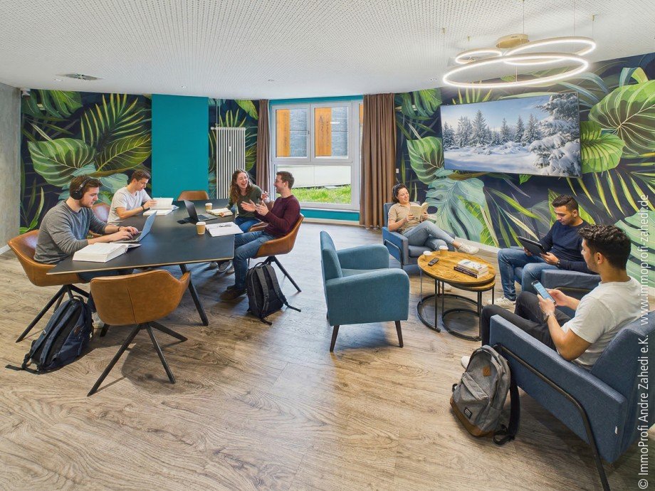 Gemeinschafts Aufenthaltsraum Etagenwohnung Darmstadt