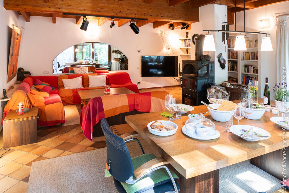 Wohn- und Esszimmer Einfamilienhaus Darmstadt