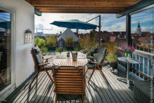 Weitblick 3 1/2 Zimmer Penthouse mit Dachterrasse +VERKAUFT+