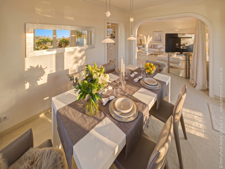 Wohnzimmer Penthousewohnung Neu-Isenburg / Gravenbruch