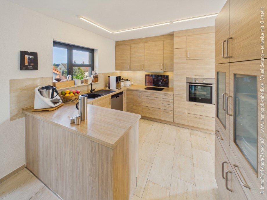 Wohnk�che inkl. EBK Maisonettewohnung Darmstadt