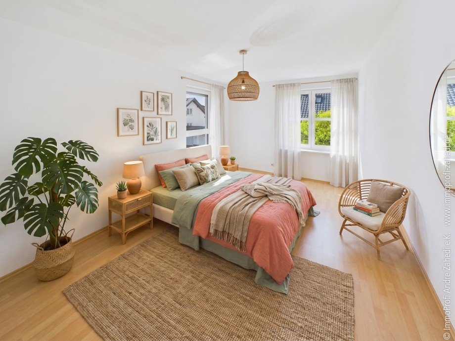Schlafzimmer Etagenwohnung Weiterstadt / Schneppenhausen
