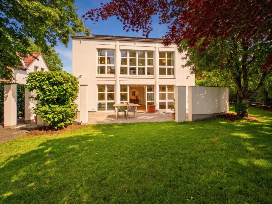 Blick vom Garten Einfamilienhaus Darmstadt-Eberstadt