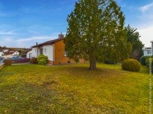 Blick vom Garten Freistehendes Einfamilienhaus mit gro�em Sonnengarten