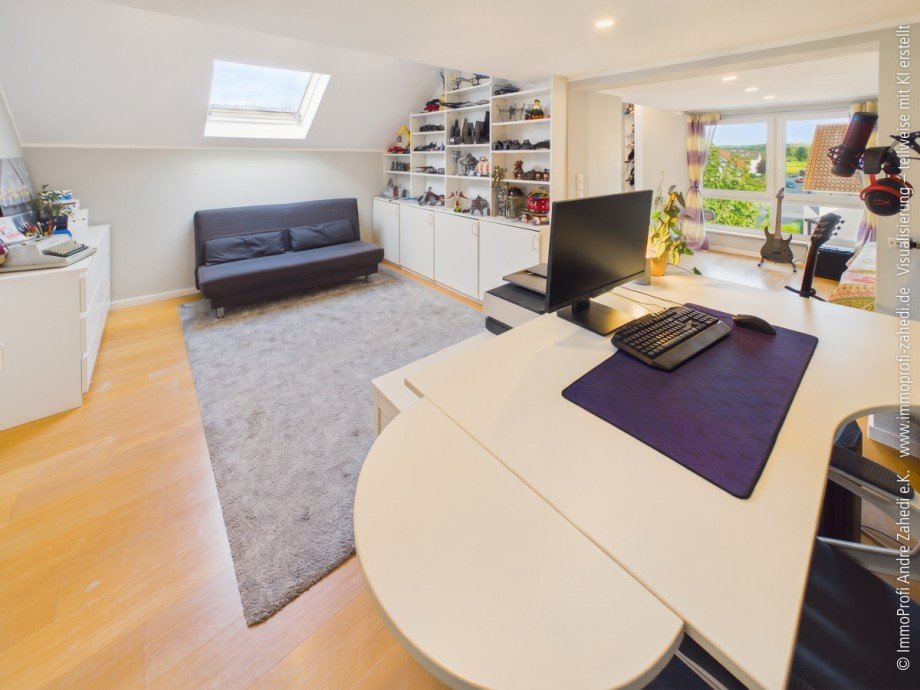 Studiozimmer im DG Maisonettewohnung Darmstadt