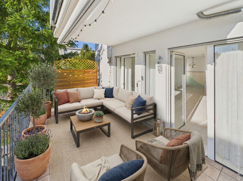 Balkon Maisonettewohnung M�hltal