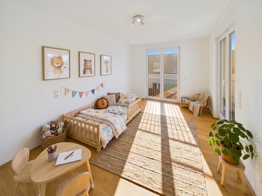 Kinderzimmer Reiheneckhaus Darmstadt-Edelsteinviertel