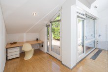 Home Office Ecke 3 1/2 Zimmer-Galerie-Atelierwohnung in Darmstadt +VERKAUFT+