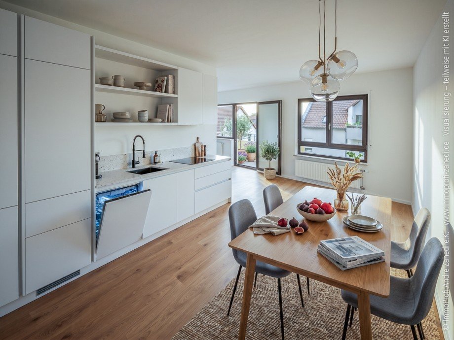 K�che ohne EBK Etagenwohnung Pfungstadt