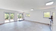 Wohnzimmer Exklusive 3-Zimmer-ETW mit Garten in Darmstadt +VERKAUFT+