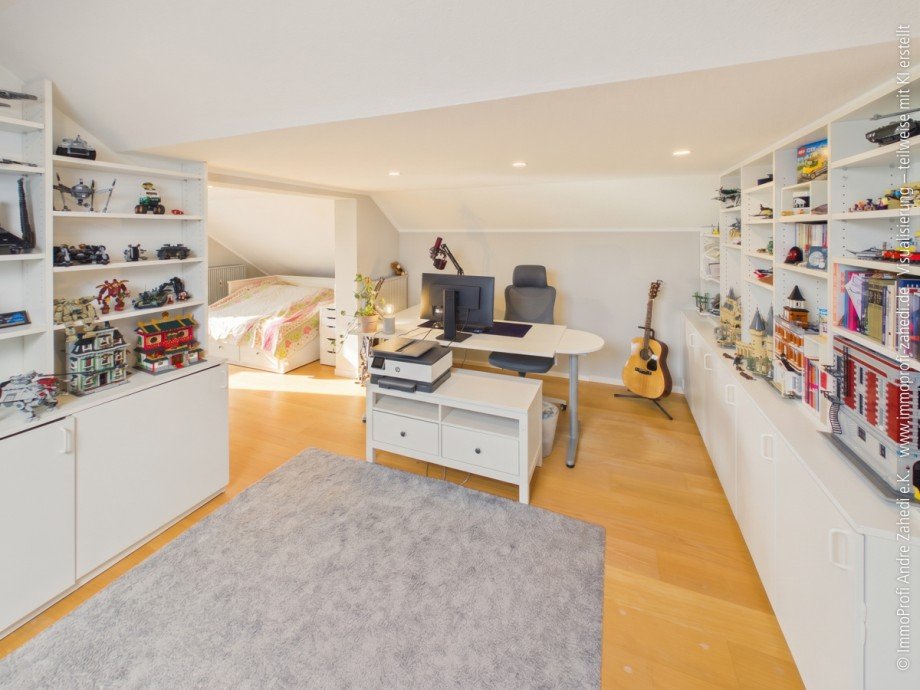 Studiozimmer im DG Maisonettewohnung Darmstadt