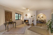 Blick vom Wohnzimmer Freistehendes Einfamilienhaus mit ELW in M�hltal +VERKAUFT+