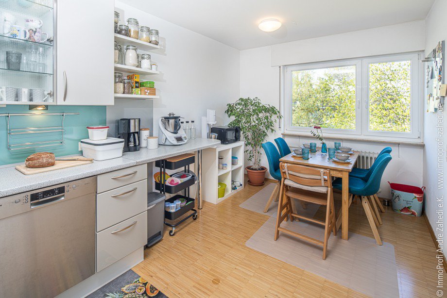 Wohnk�che Dachgeschosswohnung Darmstadt