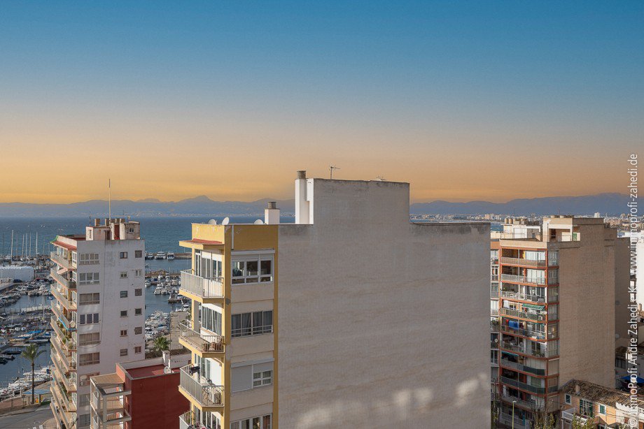 Blick vom Balkon Etagenwohnung Arenal (S') / s'Arenal