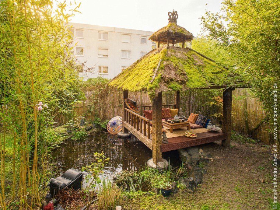 Balinesisches Teehaus Doppelhaush�lfte Ro�dorf