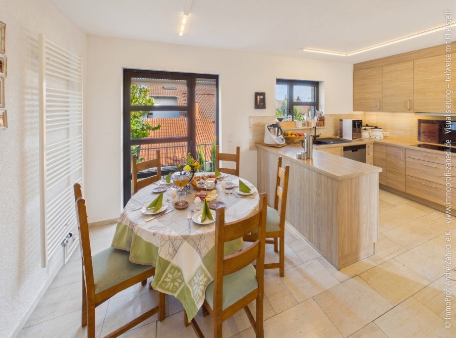 Wohnk�che inkl. EBK Maisonettewohnung Darmstadt