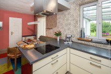 Blick von K�che Charmantes freistehendes Einfamilienhaus in Ro�dorf +VERKAUFT+