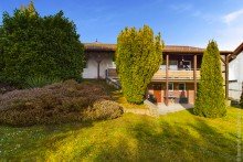 Blick vom Garten Freistehendes Einfamilienhaus mit gro�em Sonnengarten