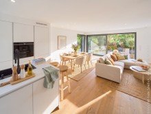 Wohn- und Esszimmer Doppelhaush�lfte mit Wow-Effekt: M�hltal-Trautheim +RESERVIERT+