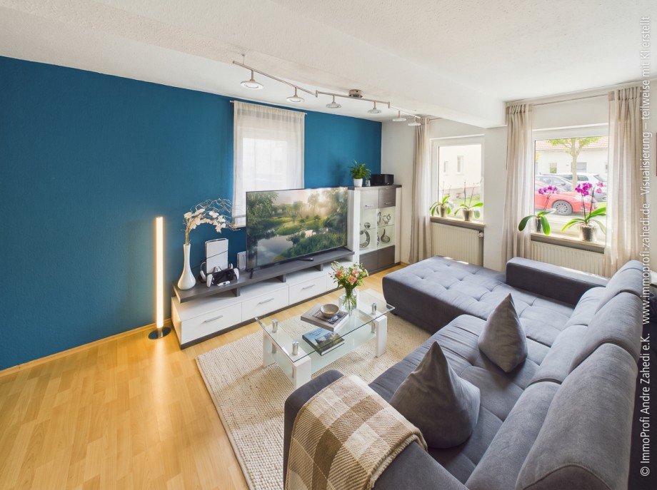 Wohnzimmer im EG Zweifamilienhaus Darmstadt / Eberstadt