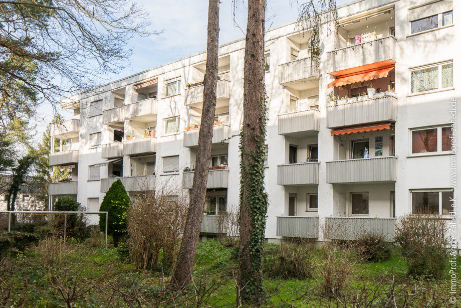 Hausansicht vom Garten Erdgeschosswohnung Darmstadt-Eberstadt