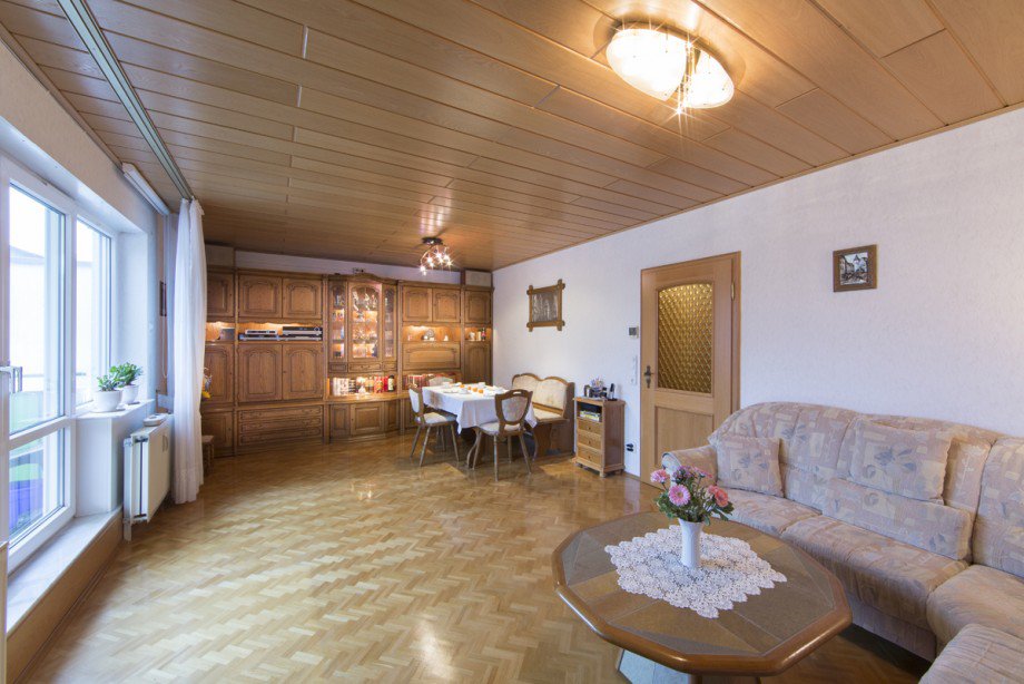 Wohn- u. Esszimmer Maisonettewohnung Darmstadt