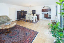 Wohn- und Esszimmer 5-Zimmer-ETW mit Terrasse in Darmstadt an der Mathildenh�he