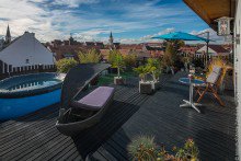 Pool inklusive 3 1/2 Zimmer Penthouse mit Dachterrasse +VERKAUFT+