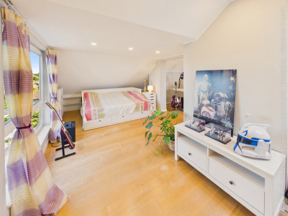 Studiozimmer im DG Maisonettewohnung Darmstadt