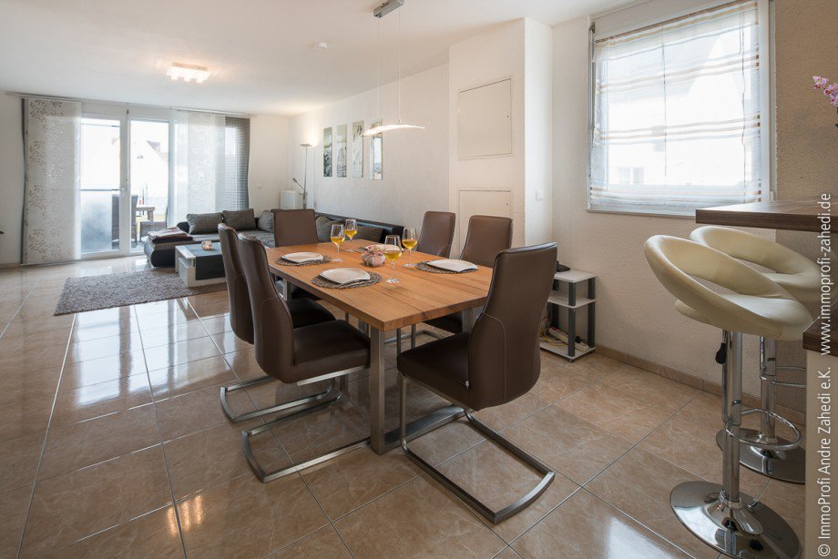 Blick vom K�che Reihenendhaus Weiterstadt