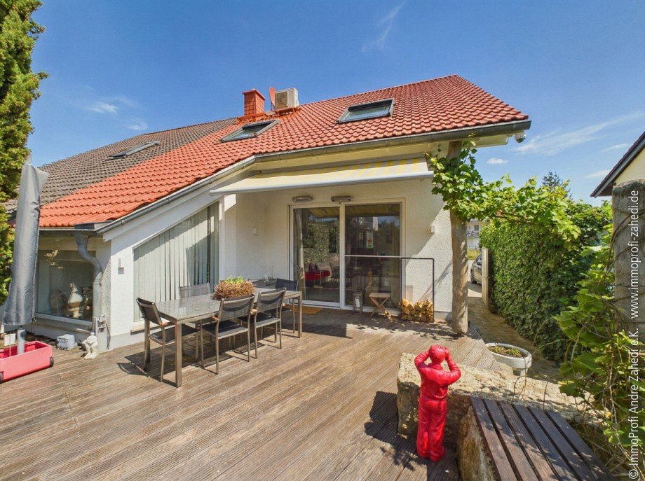 Terrasse Doppelhaush�lfte Weiterstadt / Braunshardt