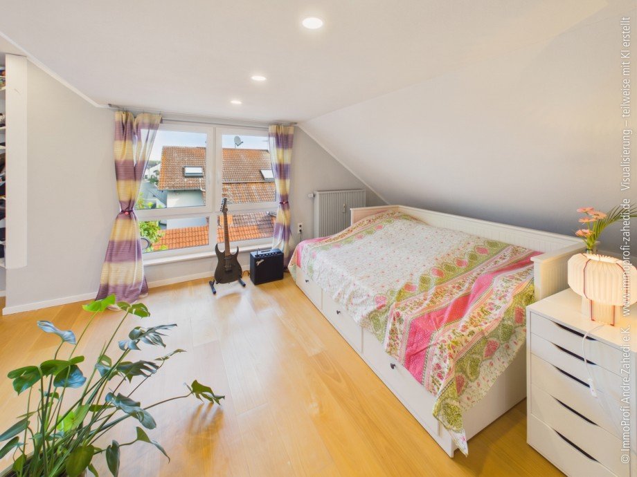 Studiozimmer im DG Maisonettewohnung Darmstadt