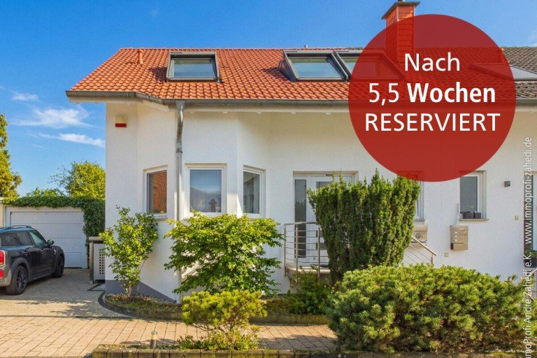 Nach 5,5 Wochen RESERVIERT Weiterstadt / Braunshardt Doppelhaush�lfte Exklusive Doppelhaush�lfte mit Traumgarten - Weiterstadt-Braunshardt +RESERVIERT+